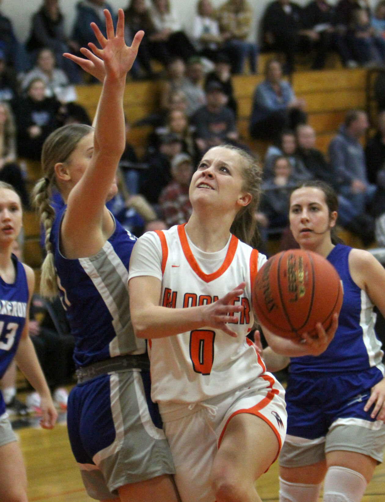 Cameron at Bloomer girls basketball 1-16-23